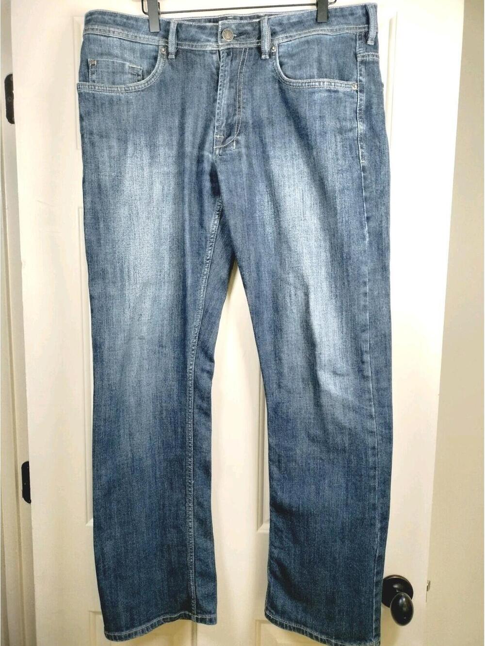Buffalo David Bitton Driven-X Jeans 34x32 (Measures 36x31.5) Straight Stretch